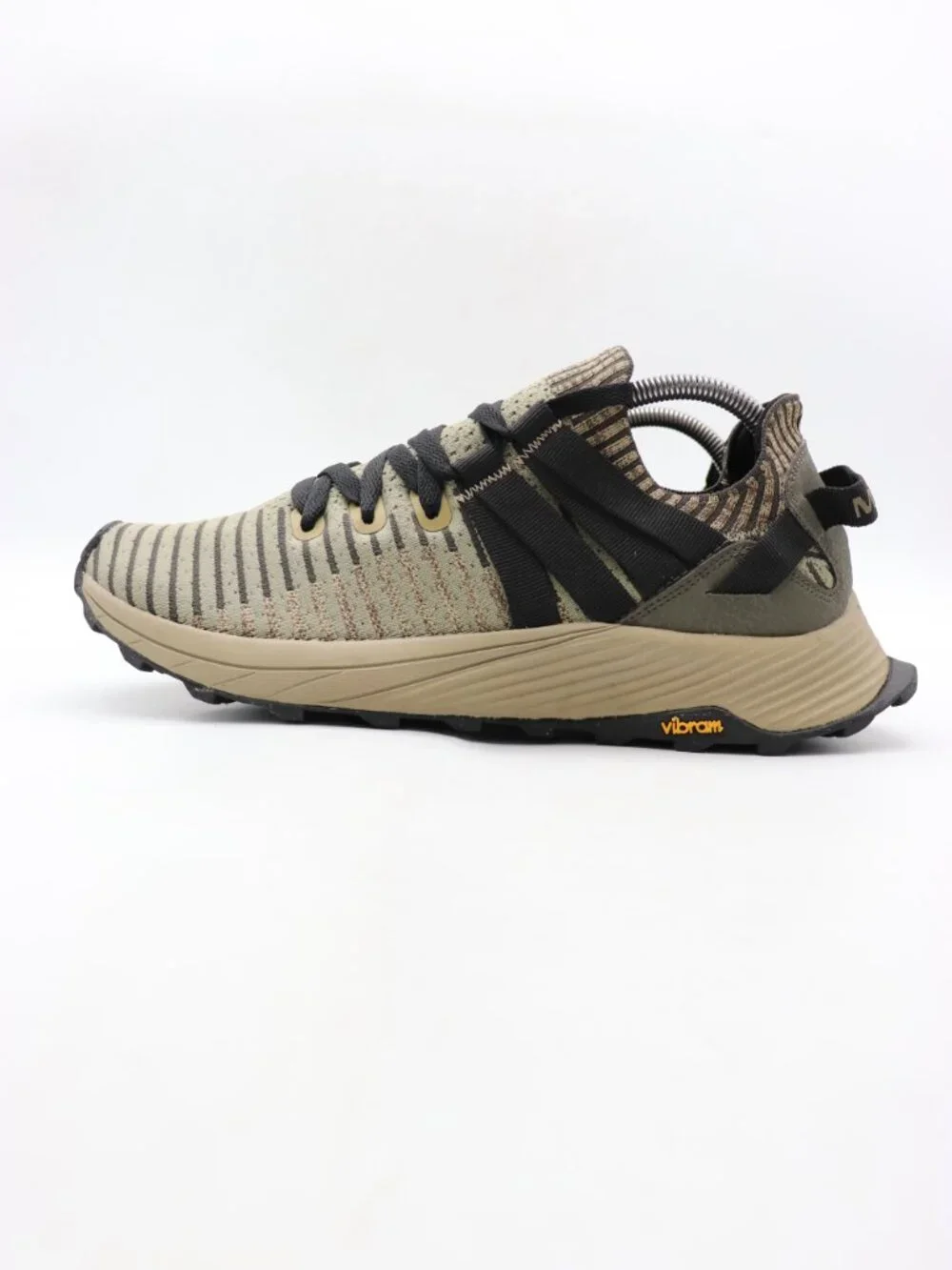 Merrell Embark Sneaker Men's Size 9 W Olive Green Hiking Athletic Shoes J067323